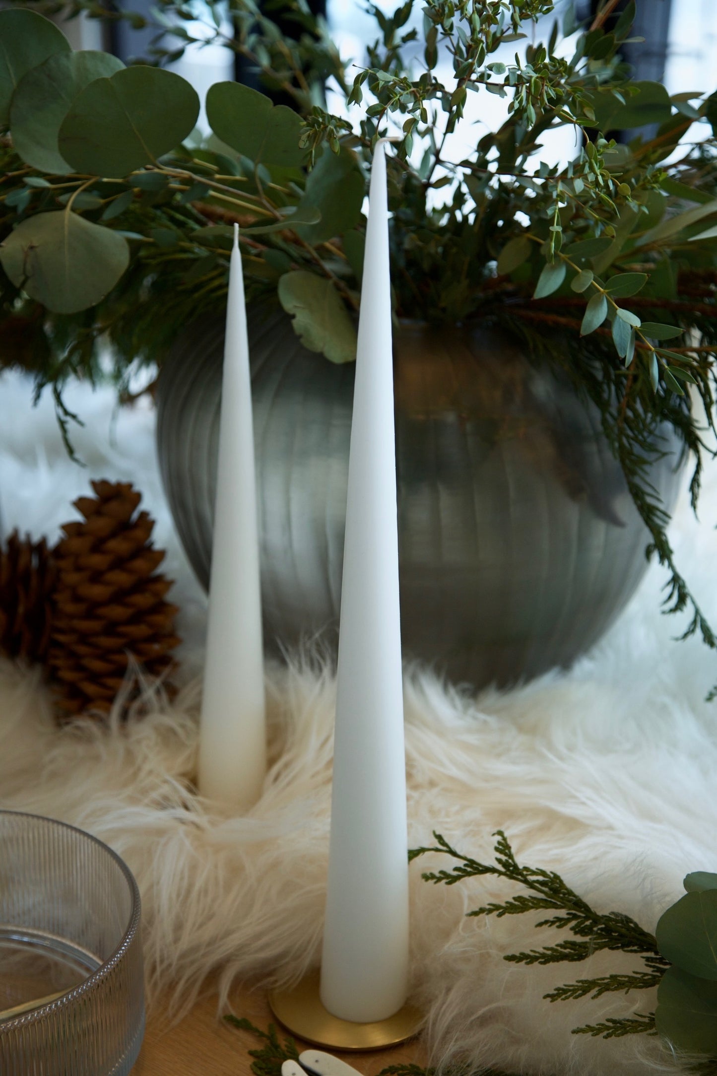 Cone Candle - 06 Ivory