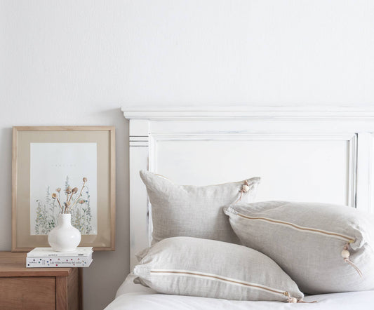 Washed Linen Floor Pillow