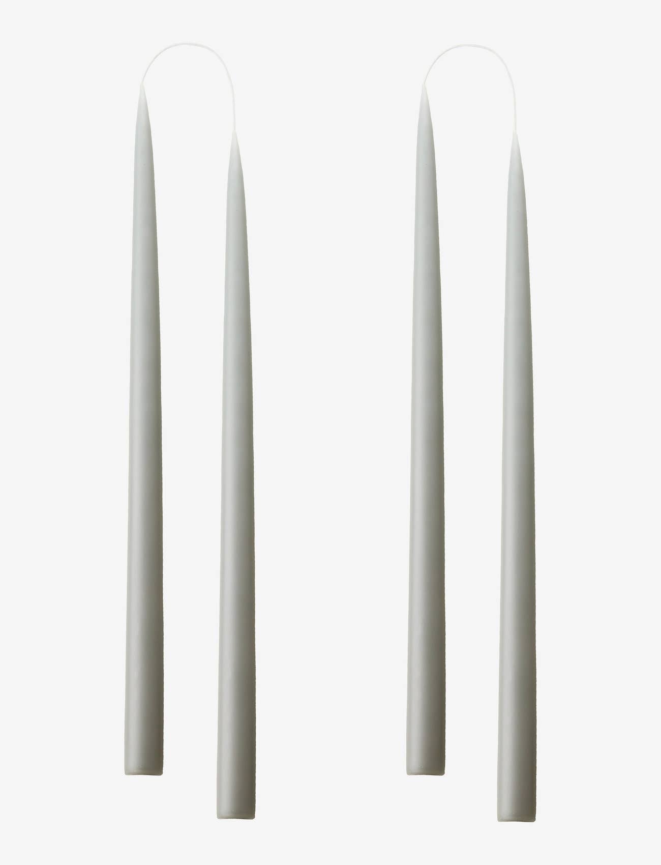 Light Grey Danish Taper Candle - 12"
