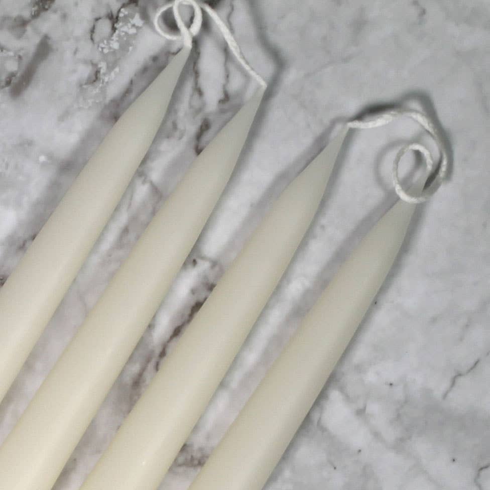 Off White Danish Taper Candle - 18"
