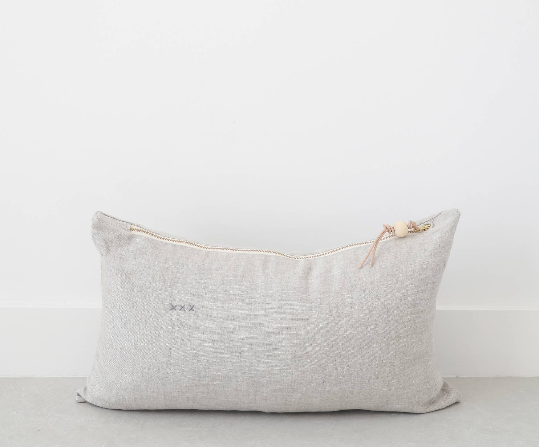 XXX Linen Lumbar Pillow