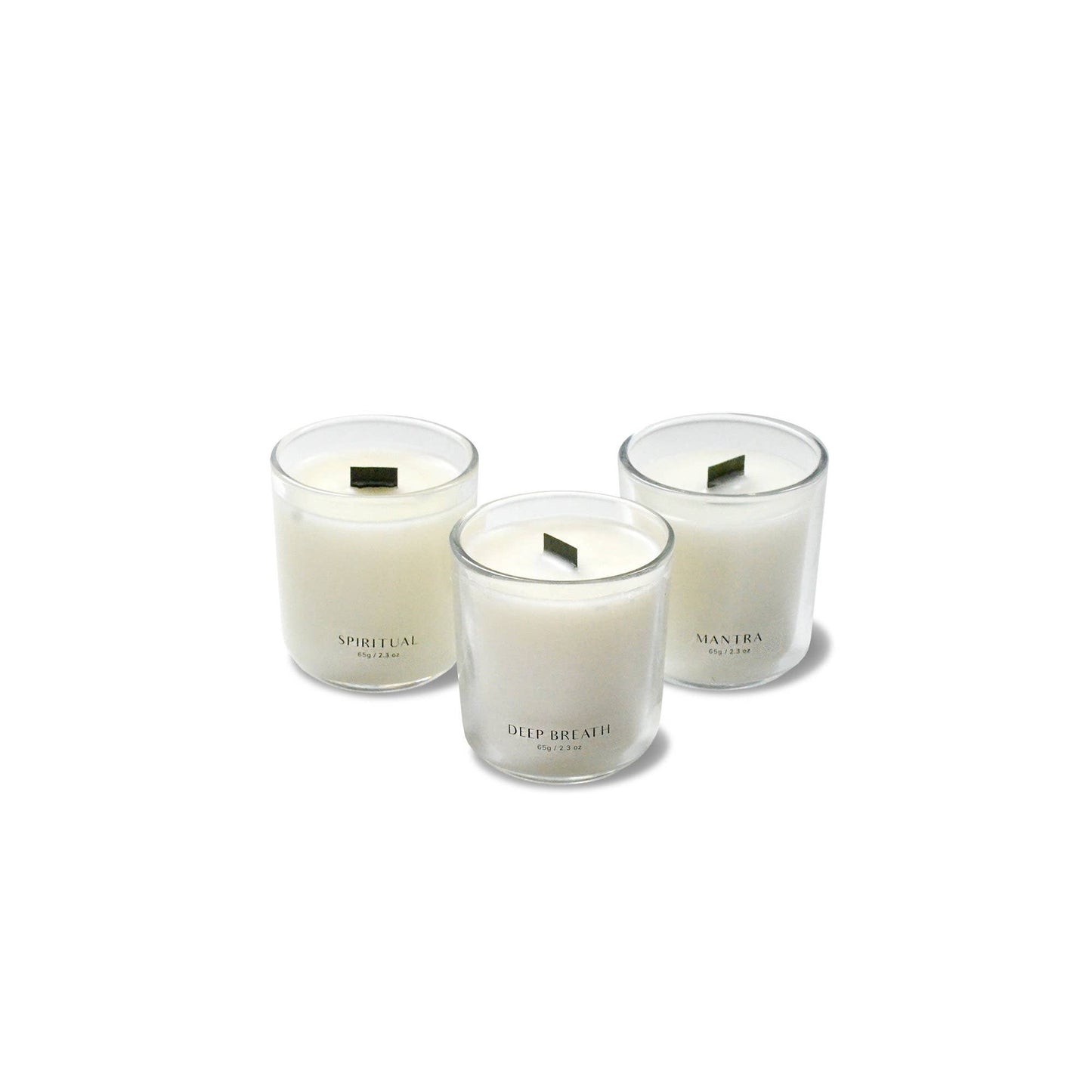 Mini Wellness Candle Gift Set - Black