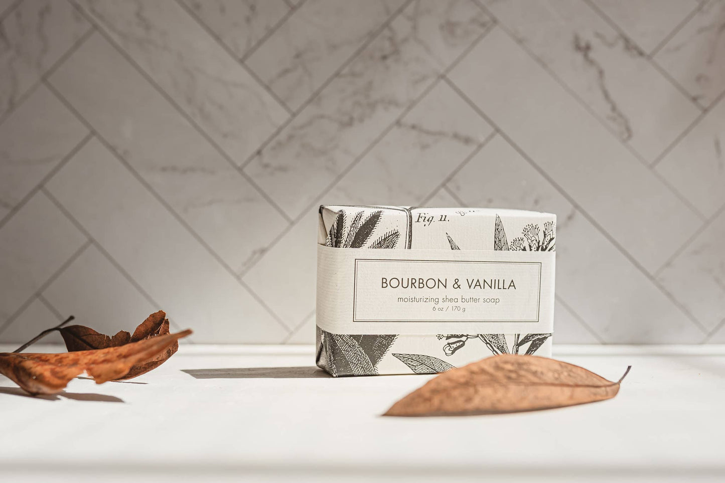 Bourbon & Vanilla Shea Butter Soap