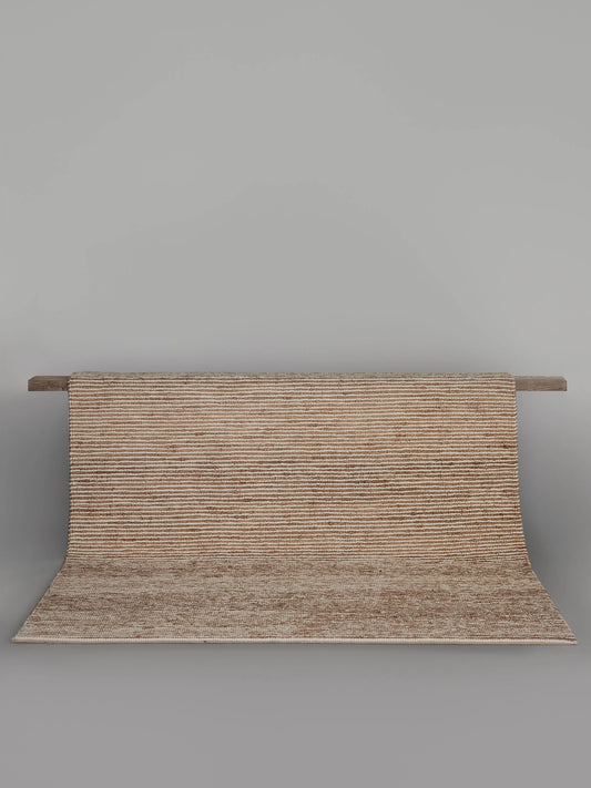 Hemp + Wool Stripe Rug