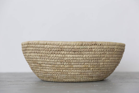Palm Leaf Round Bowl Basket - XL
