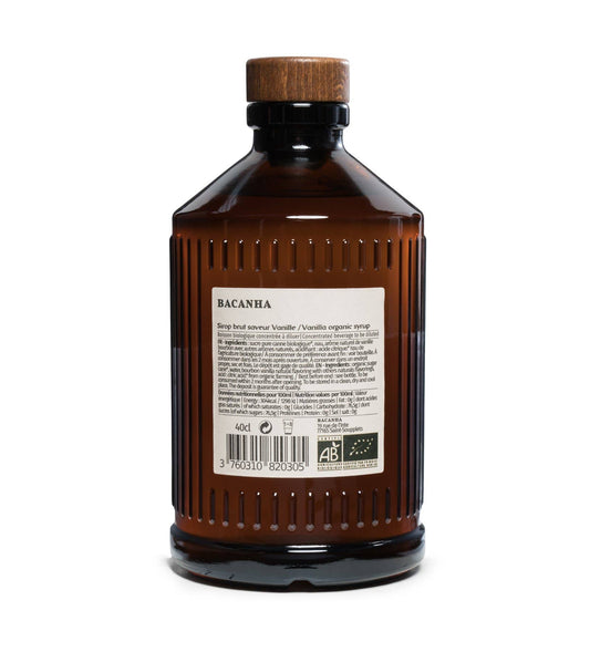 Organic Raw Vanilla Syrup