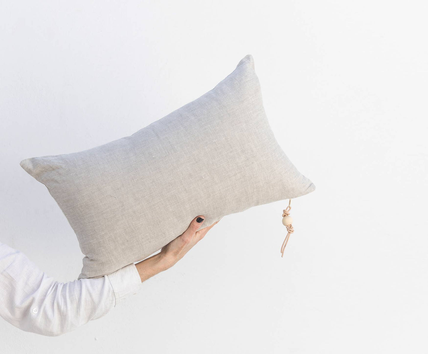 Linen Lumbar Pillow