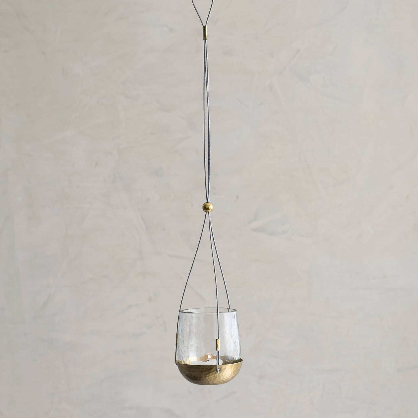 Pebbled Hanging Lantern Small