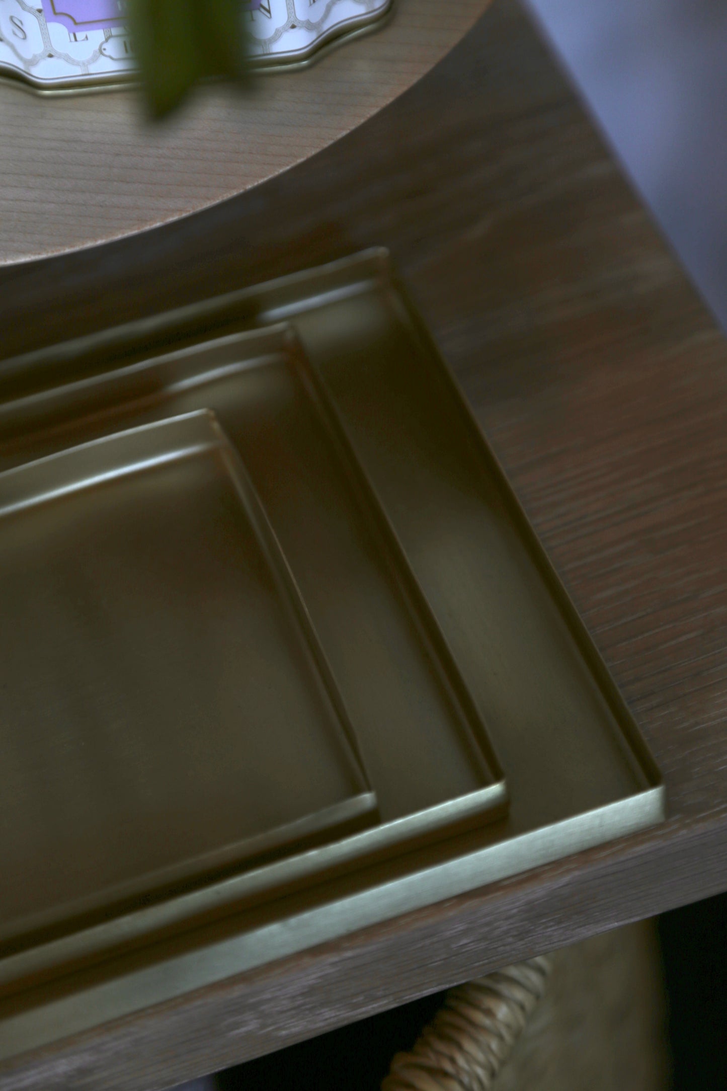 Brass Rectangular Trays