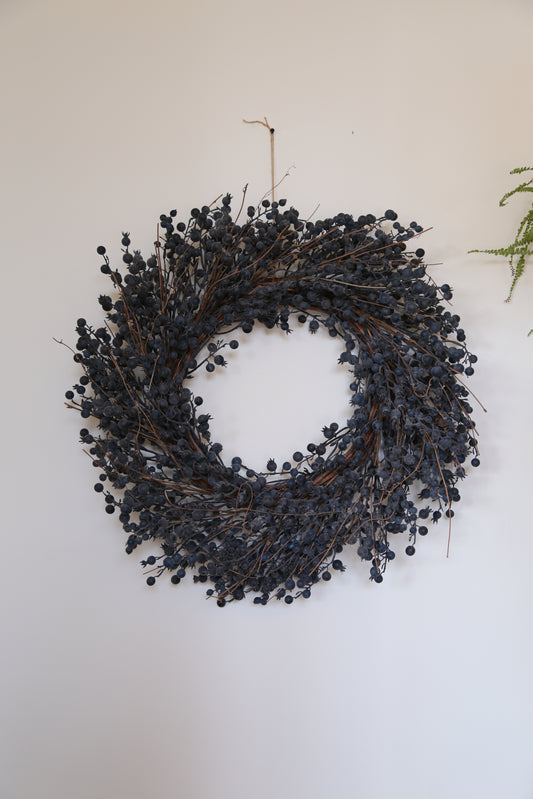 Midnight Berry Wreath