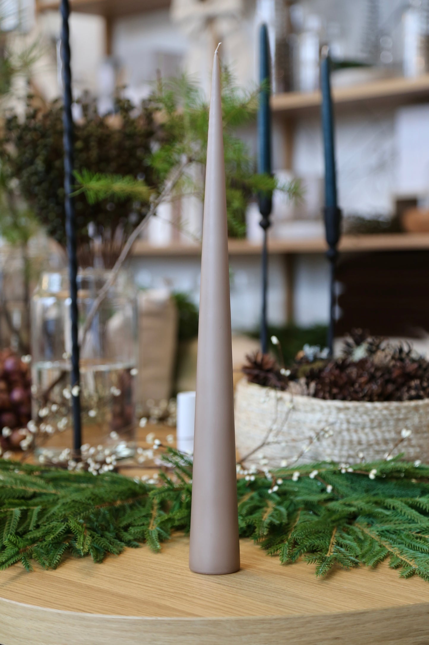 Cone Candle - Nougat Note