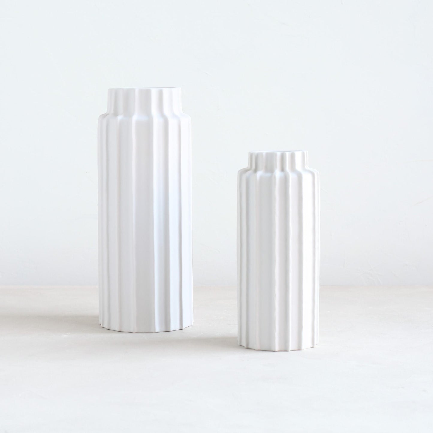 Ceramic Cylinder Vase - Short