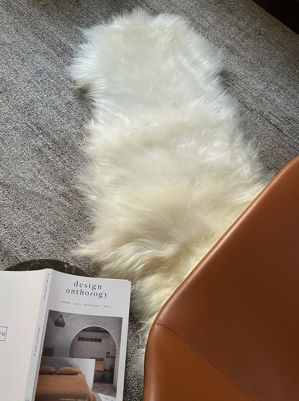 White Double Icelandic Sheepskin