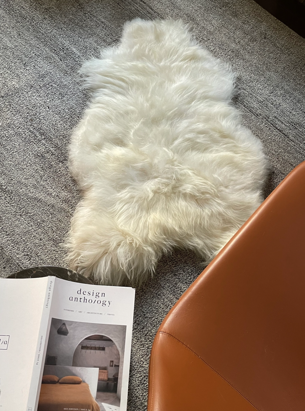 White Icelandic Sheepskin