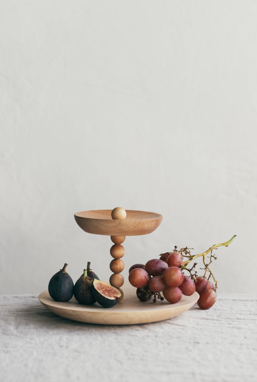 Elise McLauchlan Bobble Tiered Plate