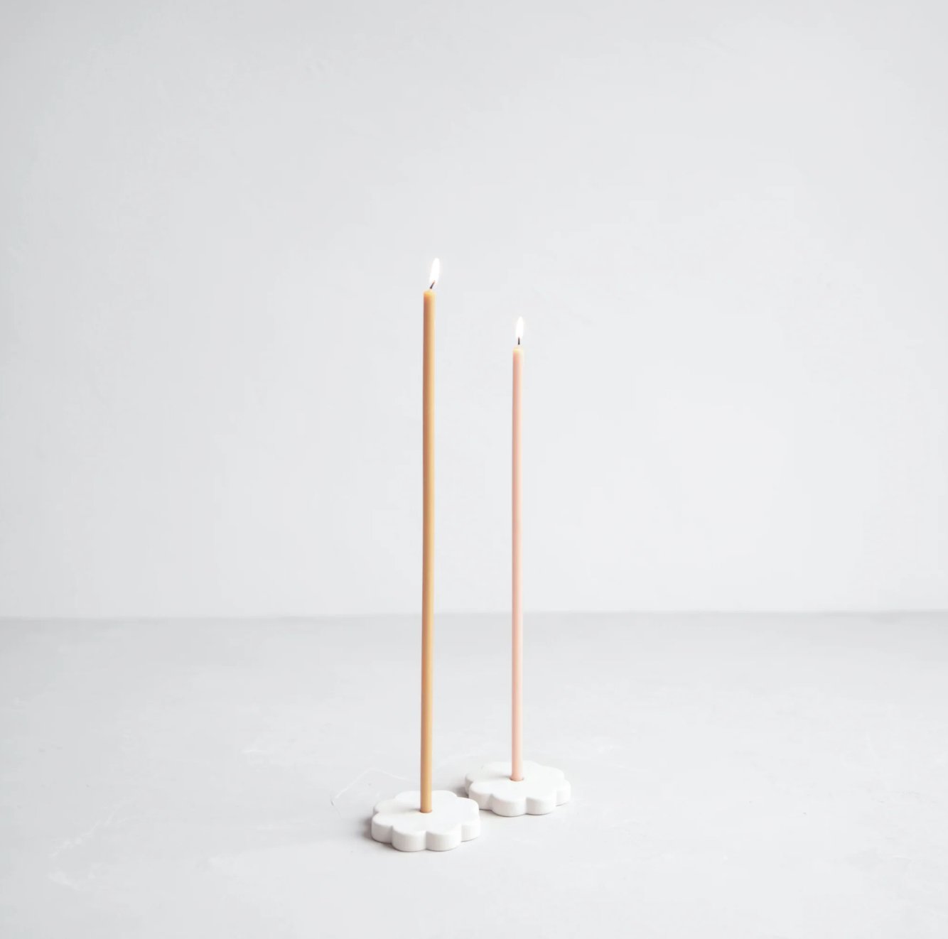 Fleur Long Stem Candleholder