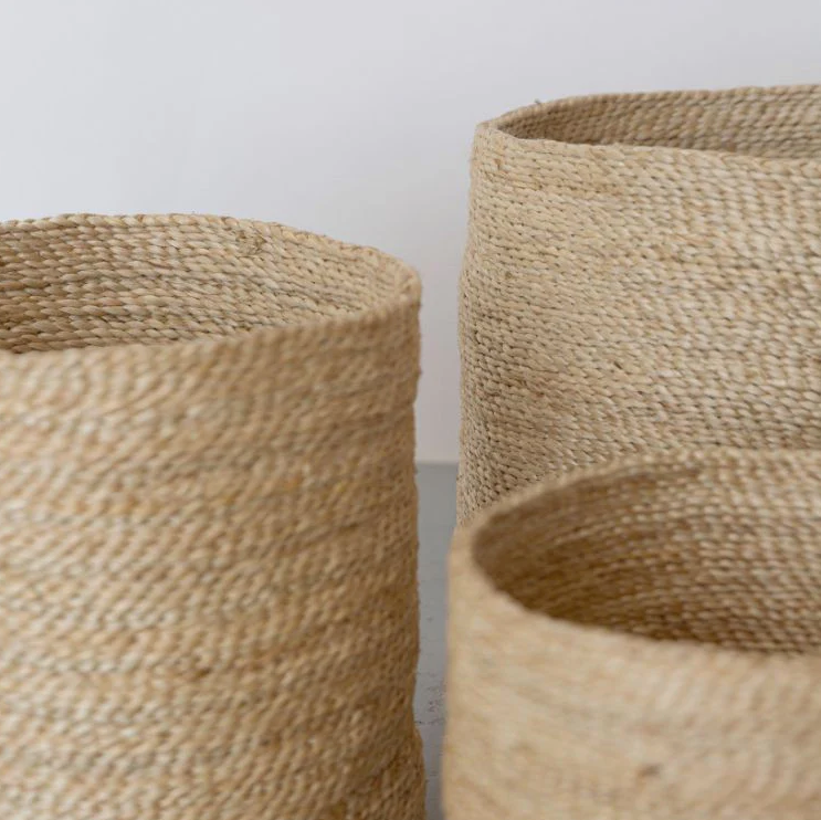 Tall Round Basket