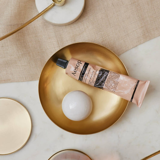 Heirloom Brass Tapas Plate