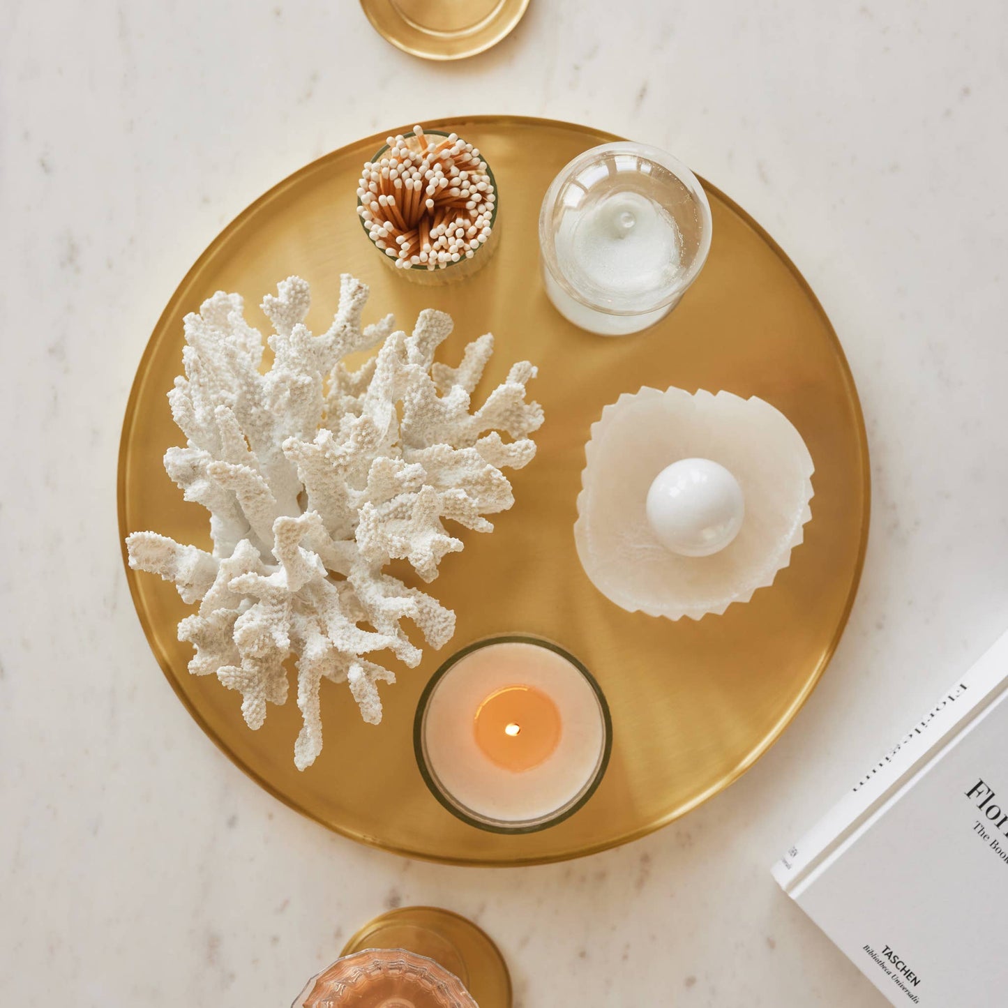 Heirloom Brass Decorative Tray