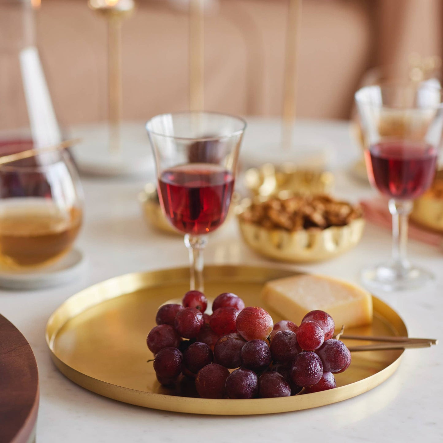 Heirloom Brass Serving Plate