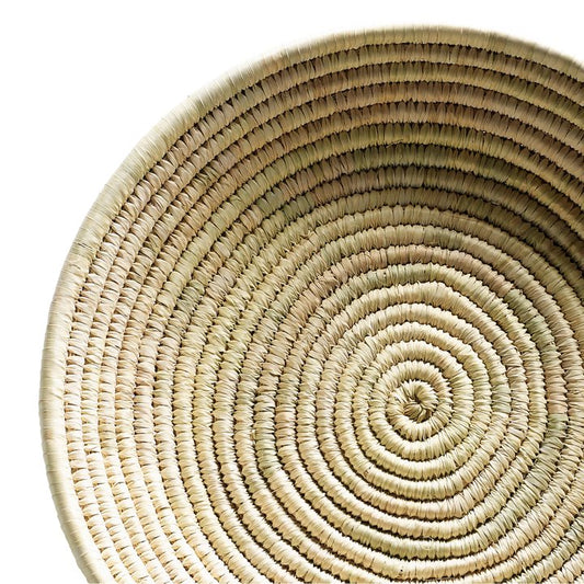 Flat Palm Leaf Basket