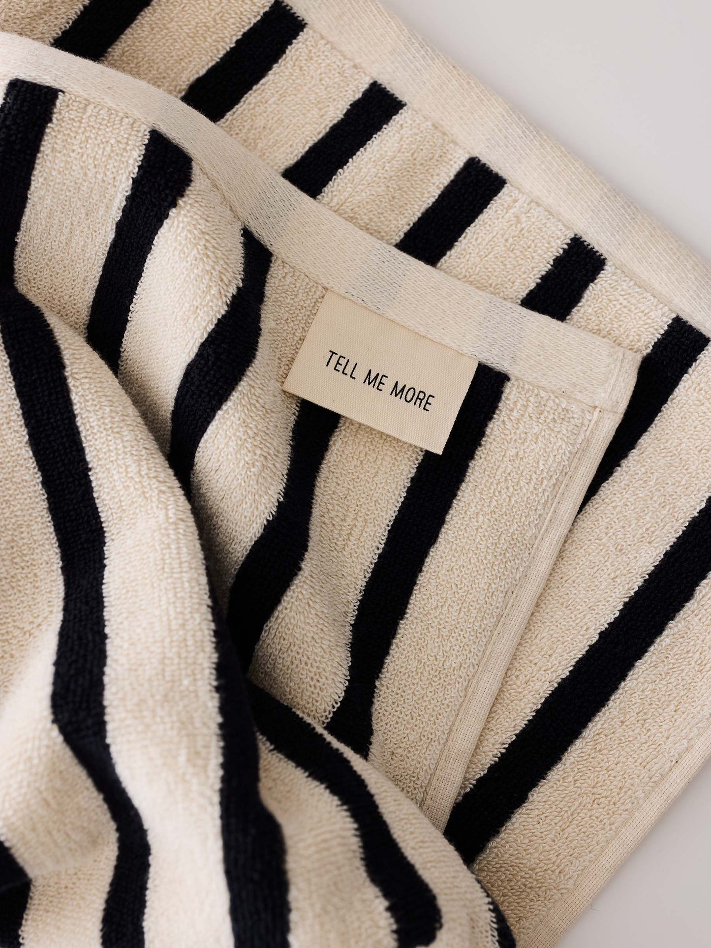 Bonnie Hand Towel - Black
