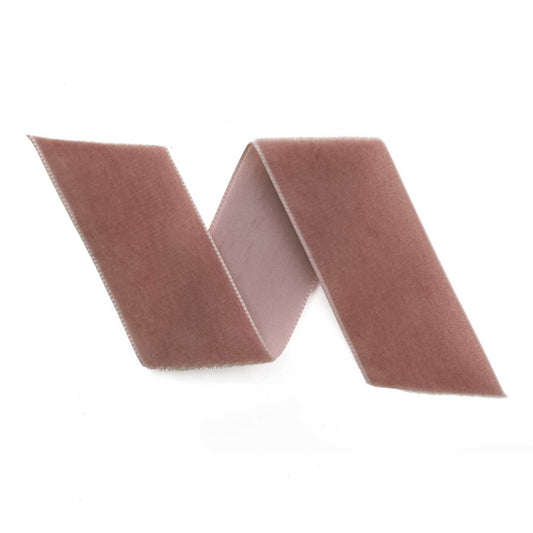 Colonial Rose Swiss Velvet Ribbon