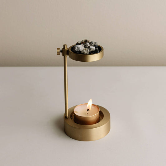 Brass Resin Incense Burner