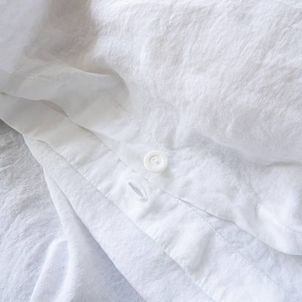 King Stone Washed Linen Duvet