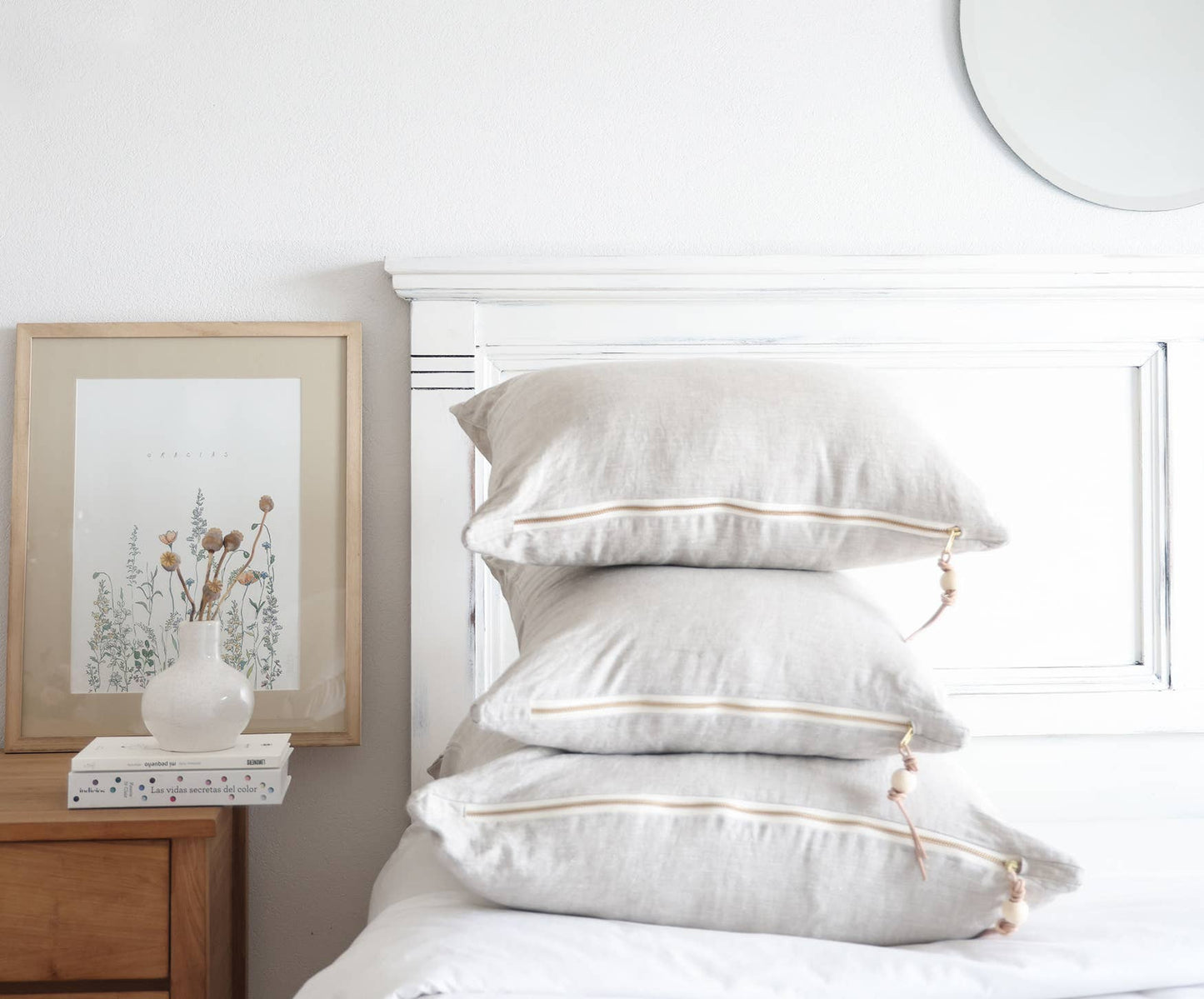 Washed Linen Floor Pillow