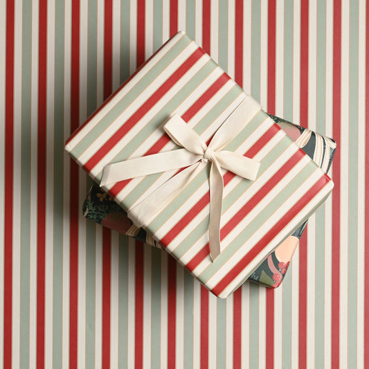 Holiday Stripe Wrapping Paper