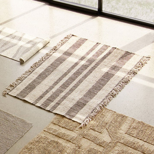 Mocca Wool Rug - 140 x 200