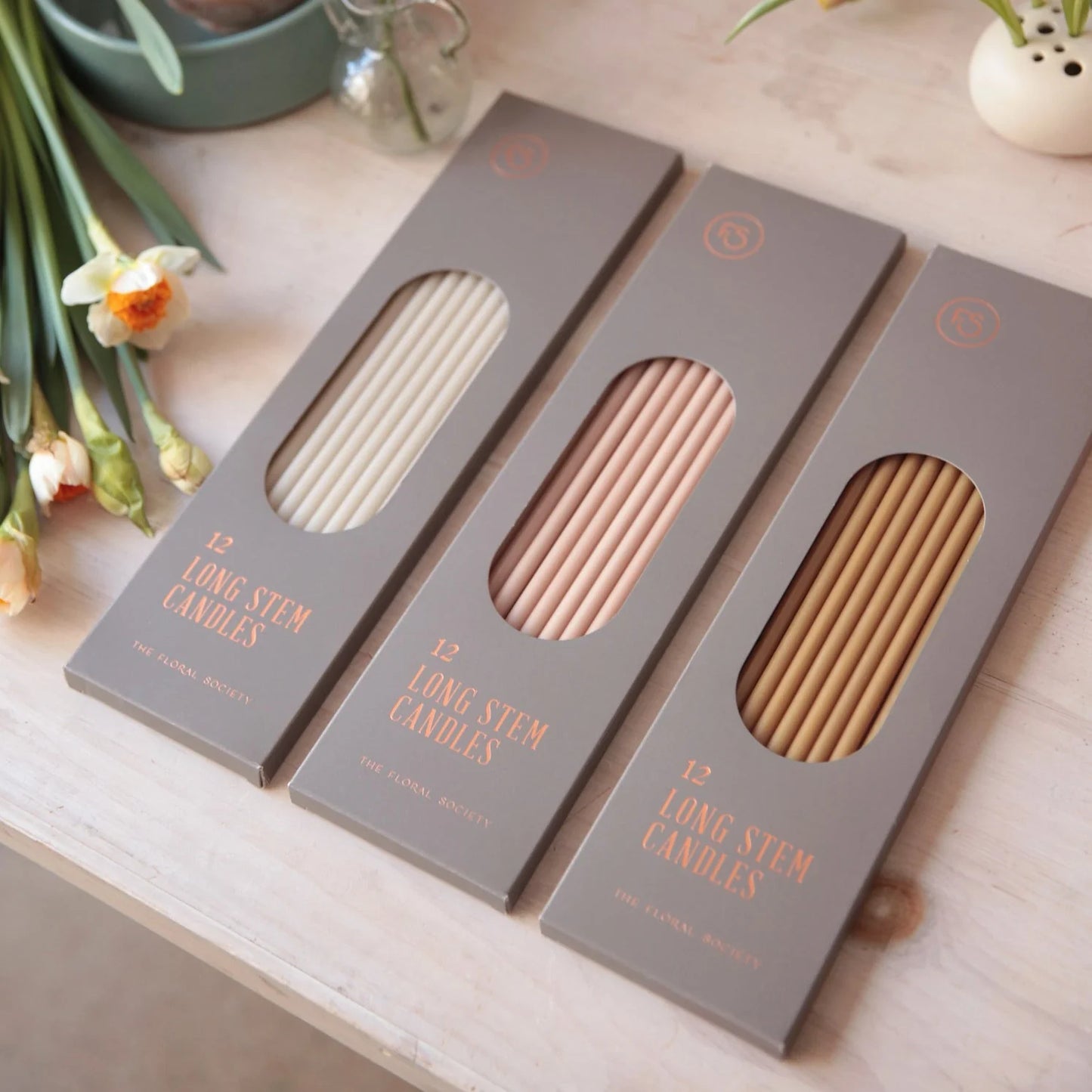 Long Stem Taper Candles