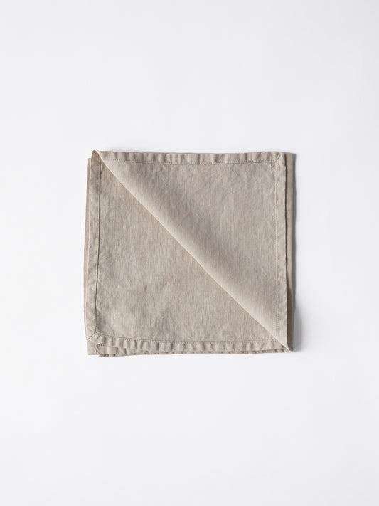 Linen Napkin - Warm Grey