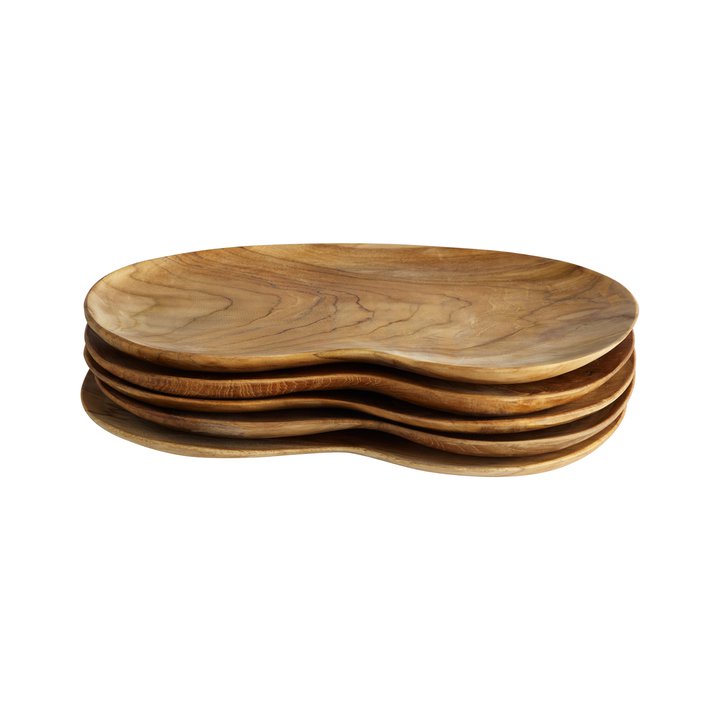 Nusa Teak Plate - Large