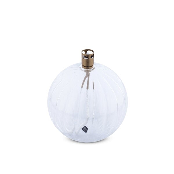 Clear Elegant Round Oil Lamp