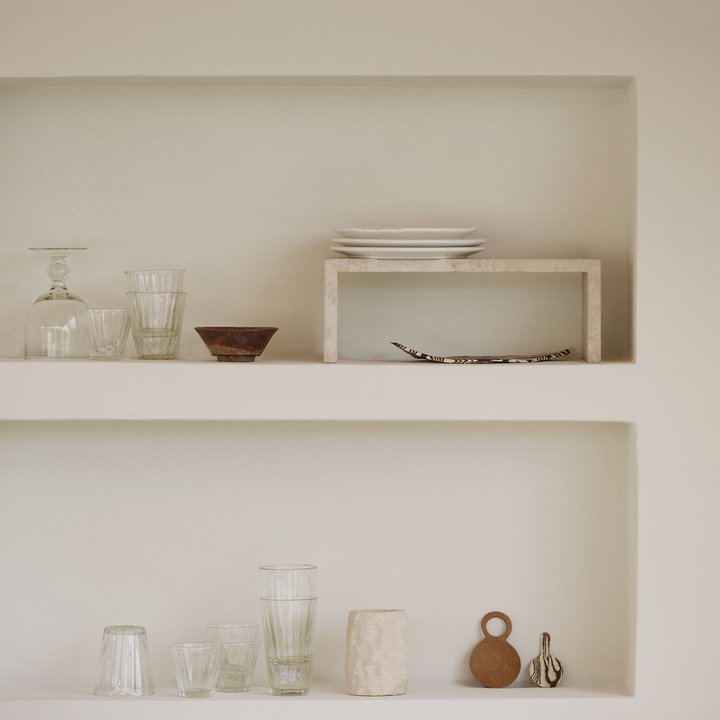 Travertine Shelf