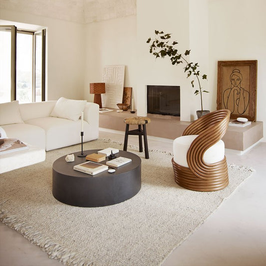 Sand Wool Rug - 140 x 200