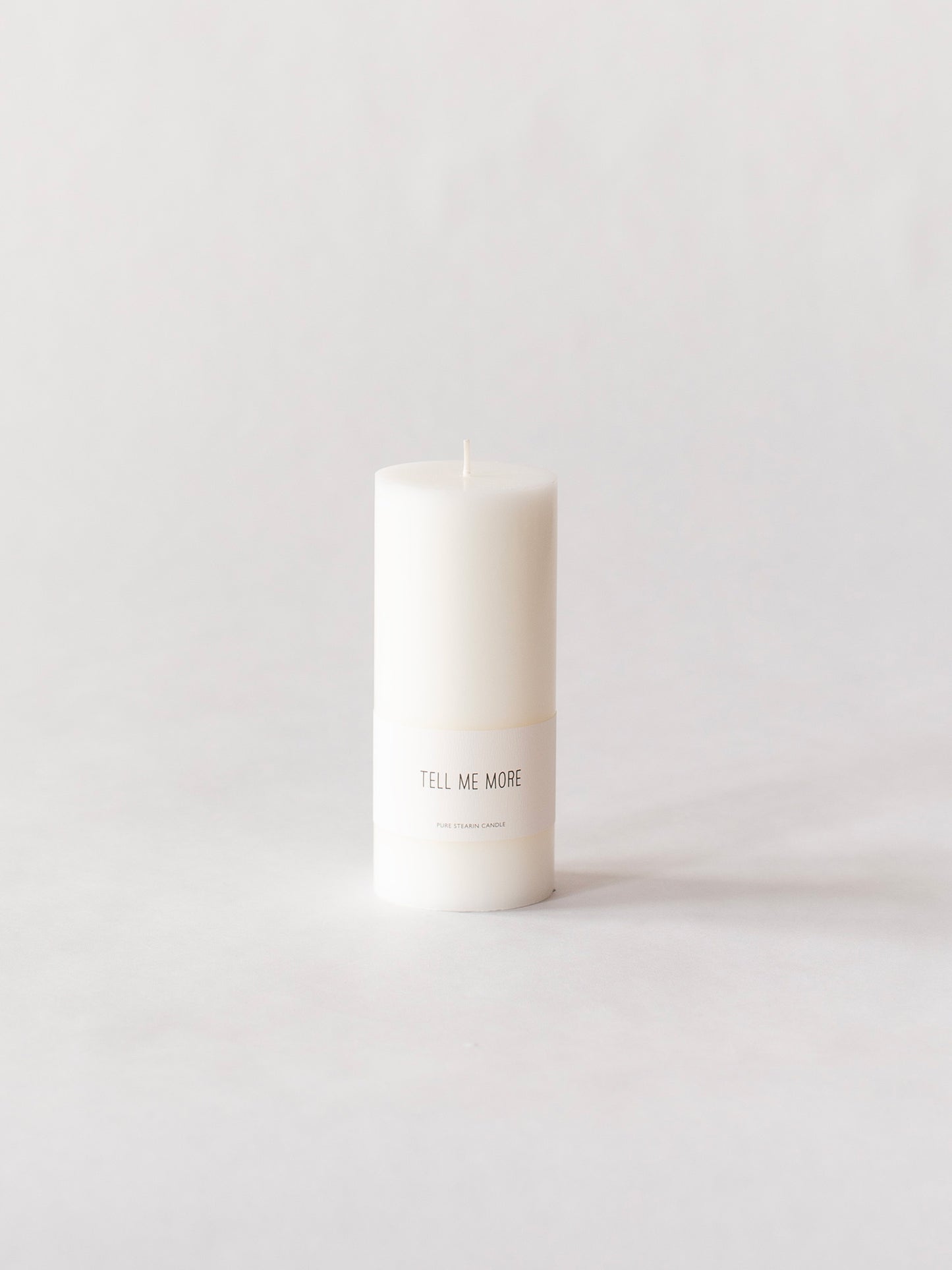 Stearin Pillar Candle - Medium