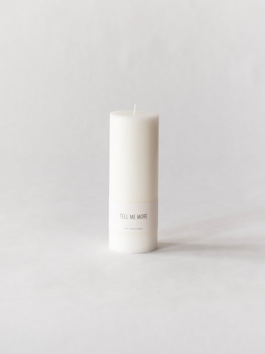 Stearin Pillar Candle - Large