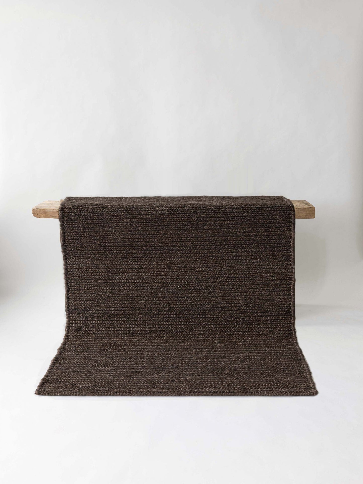 Sumak Hemp Rug - Brown