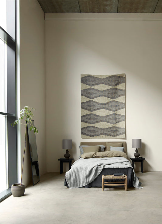 Wool & Jute Wave Runner - 10ft