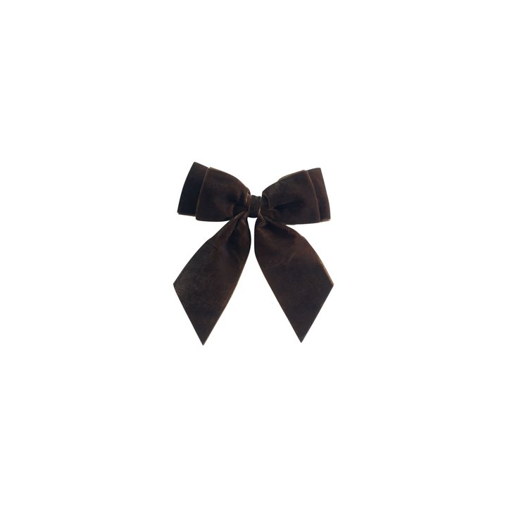 Chocolate Velvet Bow