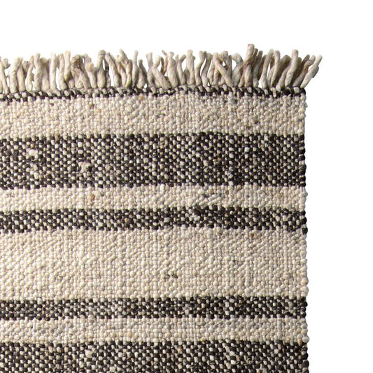 Mocca Warm Wool Rug - 4ft