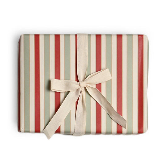 Holiday Stripe Wrapping Paper