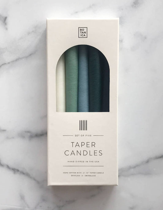 Elemental Zodiac Taper Candles | WATER