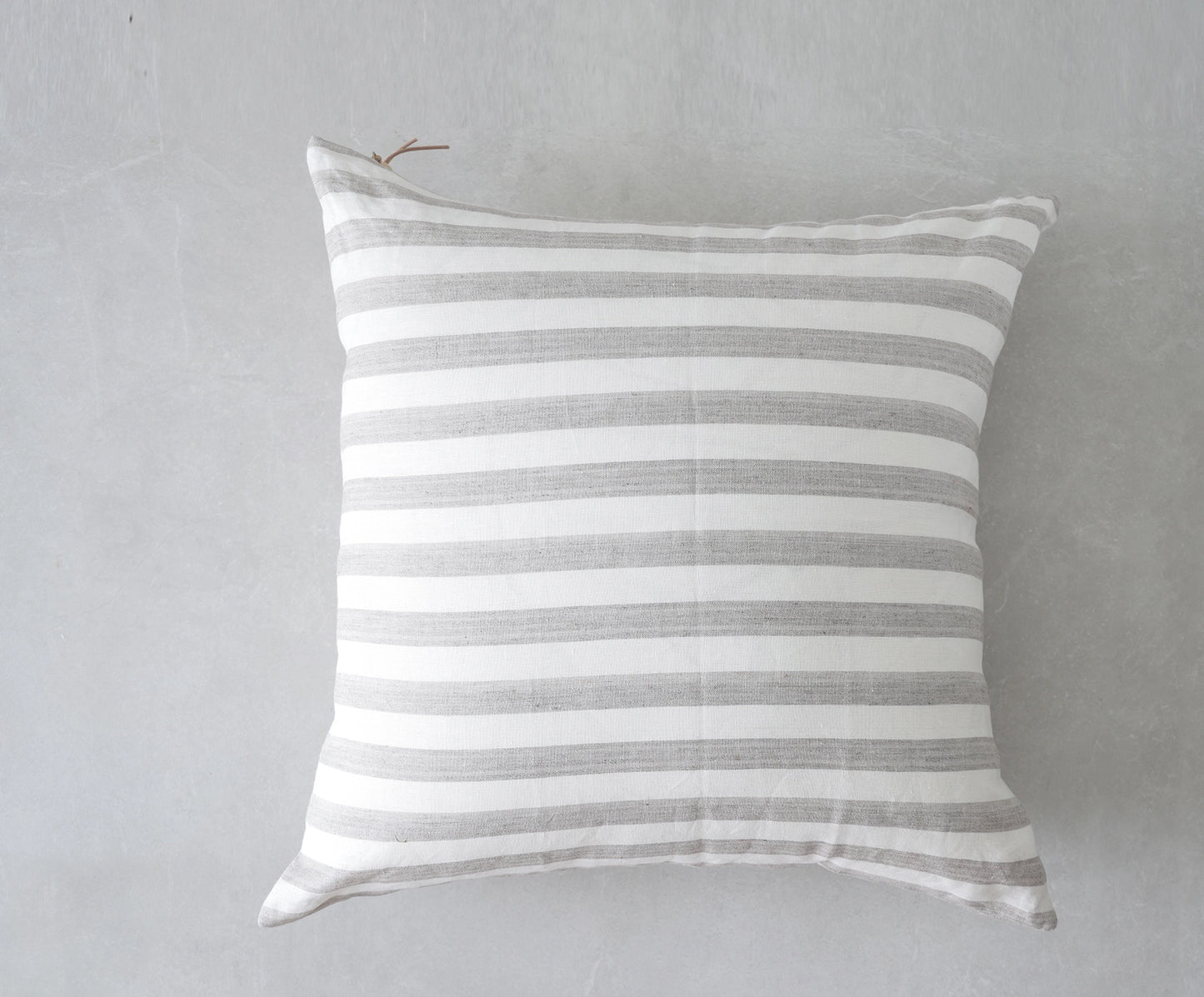 Stripe Linen Floor Pillow