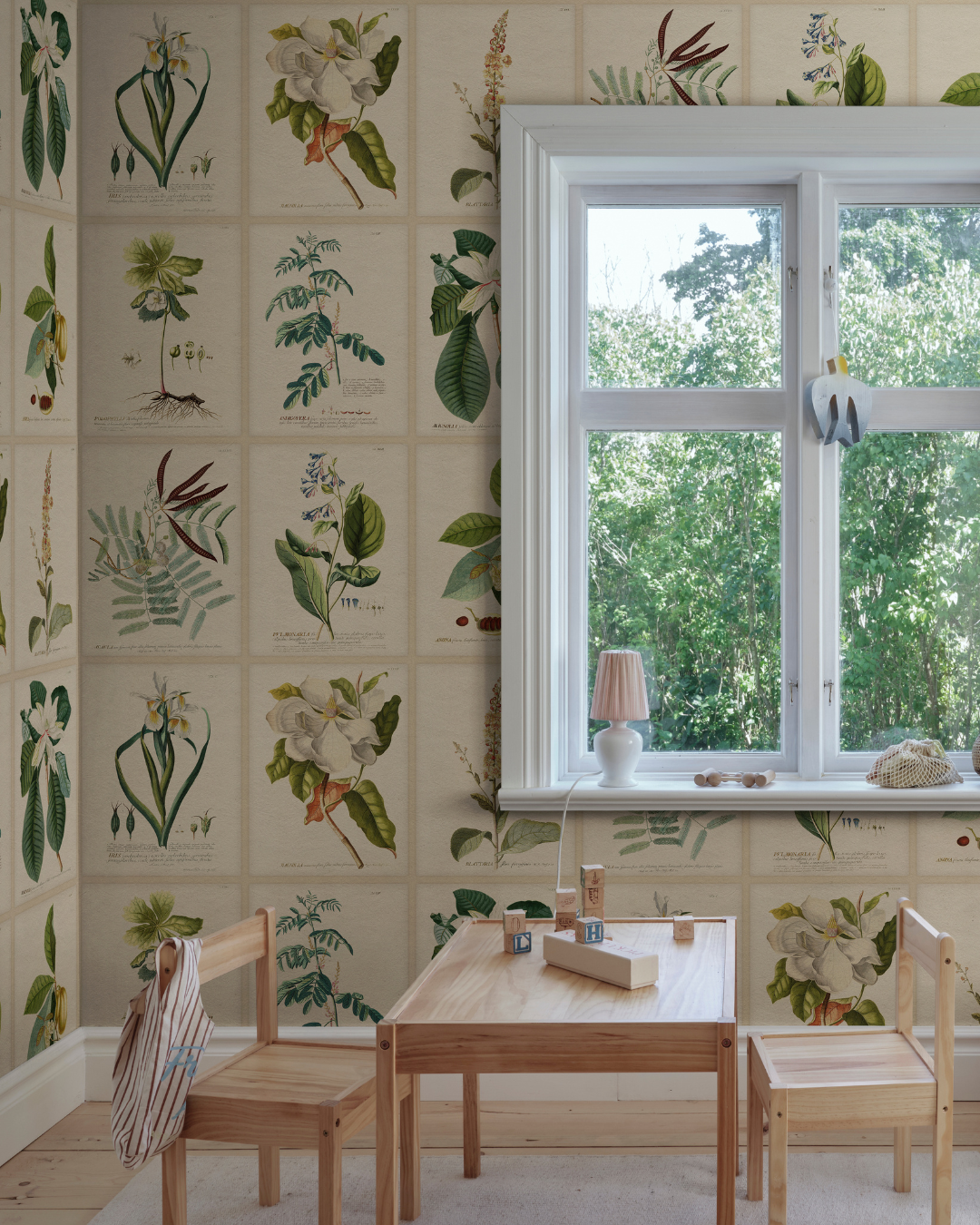 Flora Mural, Green