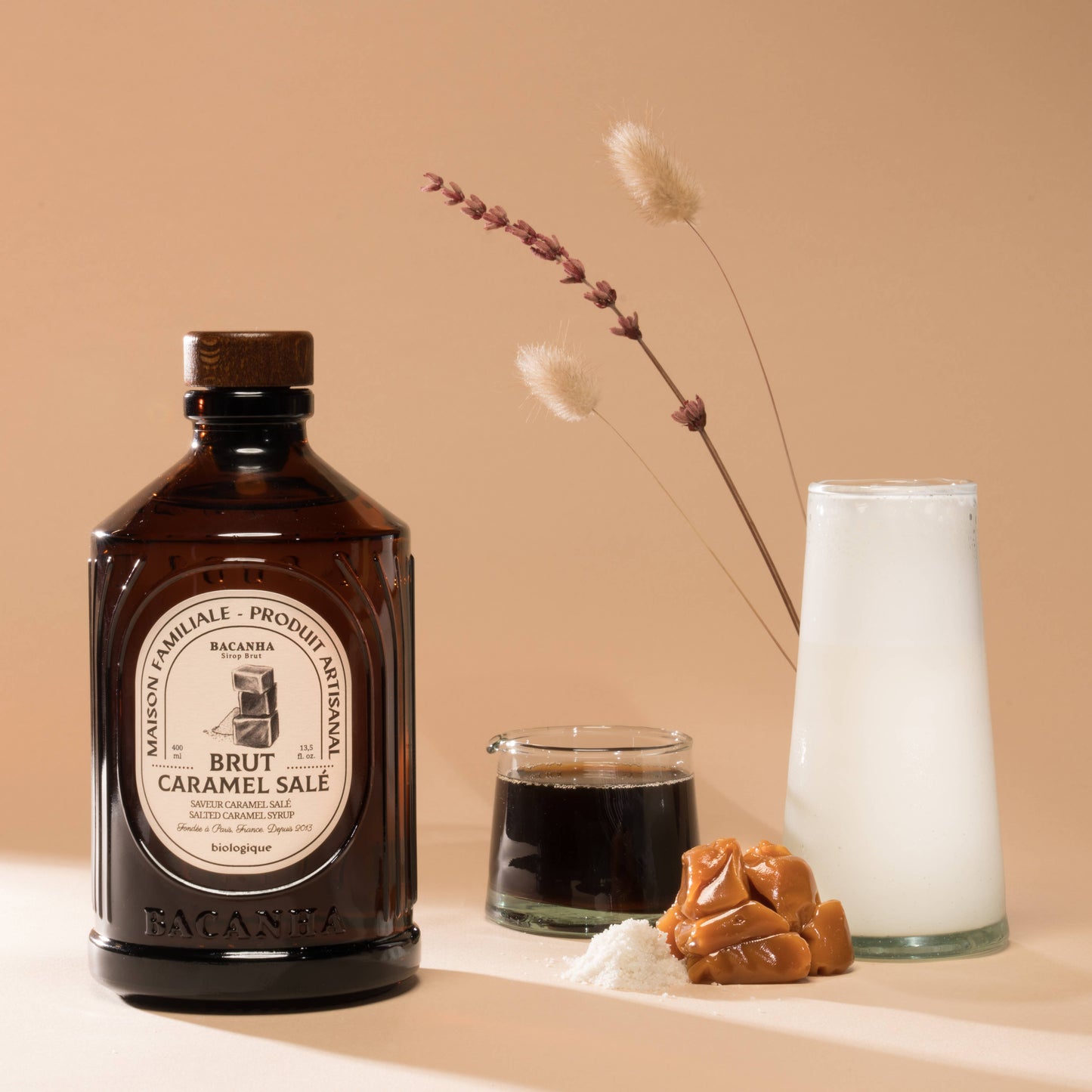 Organic Raw Salted Caramel Syrup
