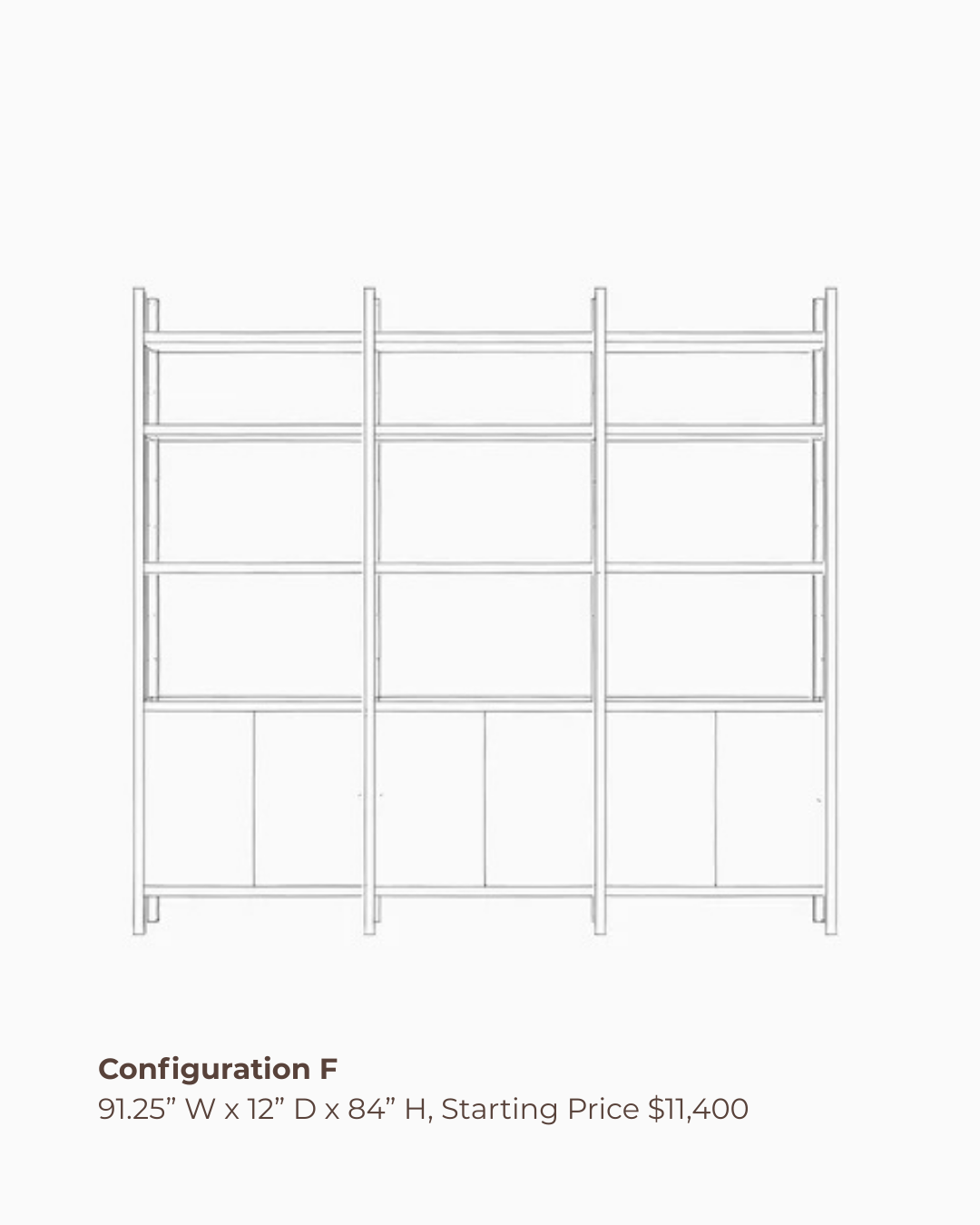 Pavilion Shelving System